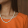 'Ligaya' Happiness Graduated Pearl Necklace, thumbnail 4 of 12
