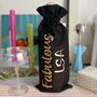 Personalised Thank You Teacher Canvas Bottle Bags, thumbnail 1 of 3