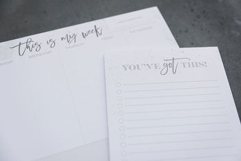 'You've Got This' Motivational A5 Notepad, 5 of 8