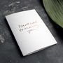 'I Can't Wait To Marry You' Rose Gold Foil Wedding Card, thumbnail 2 of 4