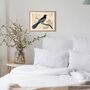Art Print | Vintage Blue Bird Wall Art | Nature Inspired Home Decor, thumbnail 10 of 12