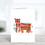 Tiger Mother's Day Card For Mummy, thumbnail 2 of 3