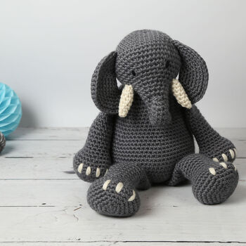 Elephant Crochet Kit Ruby, 2 of 6