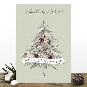 Pack Of Christmas Tree Cards, 3 of 3