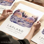 Lapland Travel Print Of The Artic Snow Globes, thumbnail 1 of 7