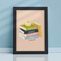 Books Are Uniquely Portable Magic Framed Print, thumbnail 3 of 6