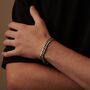 9 Mm Engraveable Flat Curb Bracelet, Cuban Link Bracelet, thumbnail 1 of 9
