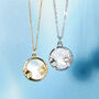 Mother Of Pearl Moon And Star Necklace, thumbnail 2 of 8