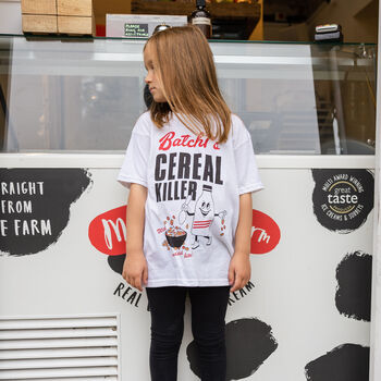 Cereal Killer Girls' Slogan T Shirt, 2 of 4