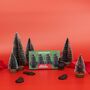 Dark Chocolate Melt Of Snowmen, Four Solid Snowmen, thumbnail 2 of 2
