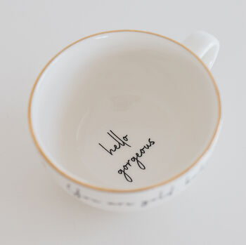 Hidden Message Mug You Are Gold, Baby, 3 of 9