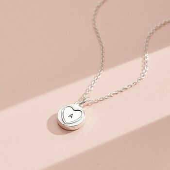 Mini Personalised Sweetheart Necklace, 4 of 11