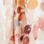 Peach Blossom Floral Print Scarf, thumbnail 3 of 5