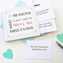 Personalised 'Can't Wait To Marry You' Notes, thumbnail 2 of 3