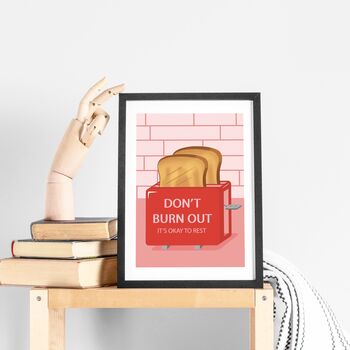 Personalised Kitchen Art Print, A Toast To Us, 6 of 8