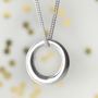 Circle Of Life Sterling Silver Necklace, thumbnail 2 of 4