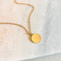 Rich Tea British Biscuit Necklace, thumbnail 2 of 2