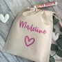 Personalised Cotton Treat Gift Bag, thumbnail 1 of 3