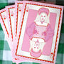 Queen Of Hearts Greetings Card, thumbnail 1 of 3