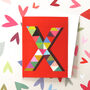 Mini X Alphabet Card, thumbnail 3 of 5