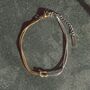 Infinity Knot Bracelet Gold And Silver Gift, thumbnail 2 of 12