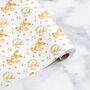 Rabbit Baby Kids Wrapping Paper Roll Or Folded, thumbnail 1 of 3