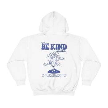 'Please Be Kind To Others' Oversized Womans Hoodie, 6 of 12