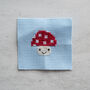 Kawaii Toadstool Mini Cross Stitch Kit, thumbnail 8 of 9