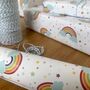 Rainbow Gift Wrapping Paper Or Gift Wrap Set With Card, thumbnail 2 of 11