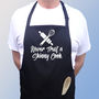 Never Trust A Skinny Cook Apron, thumbnail 1 of 4