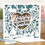 Personalised Paper Cut Out Christmas Card, thumbnail 1 of 2