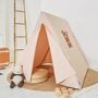 Personalised Pink A Frame Playhouse Tent, thumbnail 1 of 5