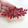 Red Crystal Headpiece, thumbnail 2 of 4