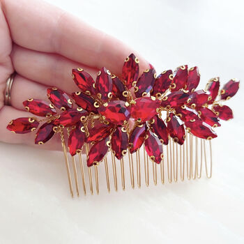 Red Crystal Headpiece, 2 of 4