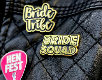 Bride Squad Bachelorette~Hen Party Enamel Lapel Pins, 6 of 11