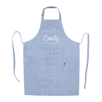 Personalised Birthday Est. Cotton Apron, 11 of 12