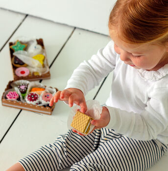Wooden Cakes And Biscuits Play Selection, 6 of 8