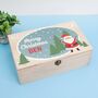 Personalised Gonk Or Santa Christmas Eve Wooden Box Various Designs, thumbnail 5 of 10