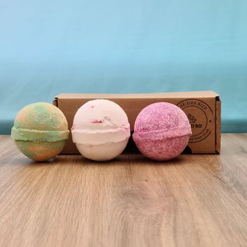 Large Shea Butter Bath Bomb Gift Set, 2 of 8