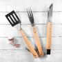 Dad’s Personalised King Of The Grill BBQ Tools Set, thumbnail 8 of 9