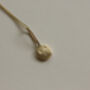 Handmade 9ct Gold Initial Pebble Necklace, thumbnail 4 of 6