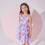 Bodrum Girls Cotton Dress With Matching Hairband, thumbnail 1 of 7