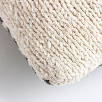 Pumpkin Cushion Easy Knitting Kit, 5 of 10