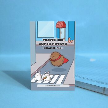 Super Potato Enamel Pin | Cute Pin Badges, 3 of 3