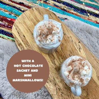 Personalised Christmas Baking Mug + Hot Choc Set, 3 of 4