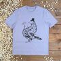 Pigeon And Bear T Shirt, thumbnail 2 of 5