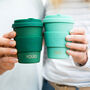 Couples Personalised Etched Travel Mugs Duo, thumbnail 1 of 7