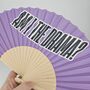 Handheld Am I The Drama Folding Fan, thumbnail 1 of 3