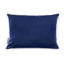 Luxury Super Soft Velvet Cushion Royal Blue, thumbnail 4 of 5
