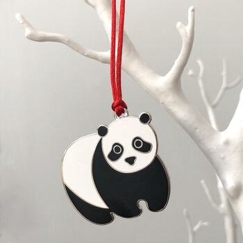Panda Christmas Tree Decoration, 2 of 3